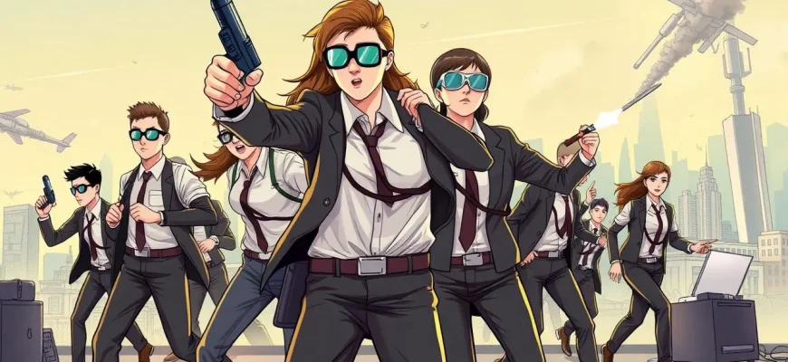 Action-Filme über Büroangestellte