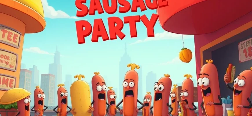 10 Films en Series Vergelijkbaar met Sausage Party: Foodtopia