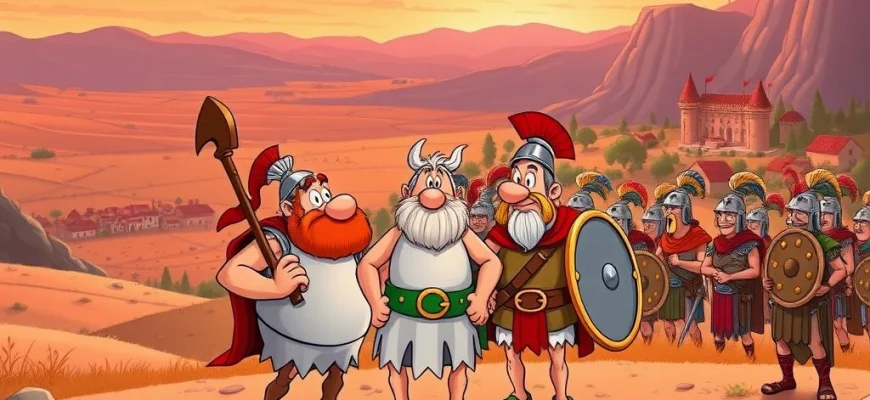 10 Films en Series Vergelijkbaar met Asterix - Sieg über Cäsar