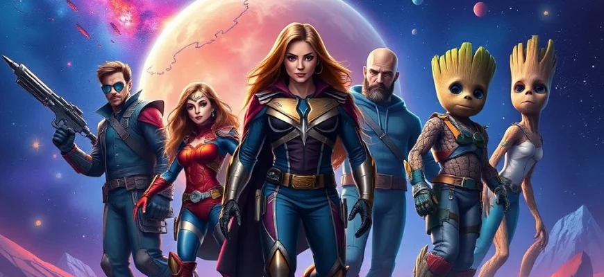 10 Films en Series Vergelijkbaar met Guardians of the Galaxy