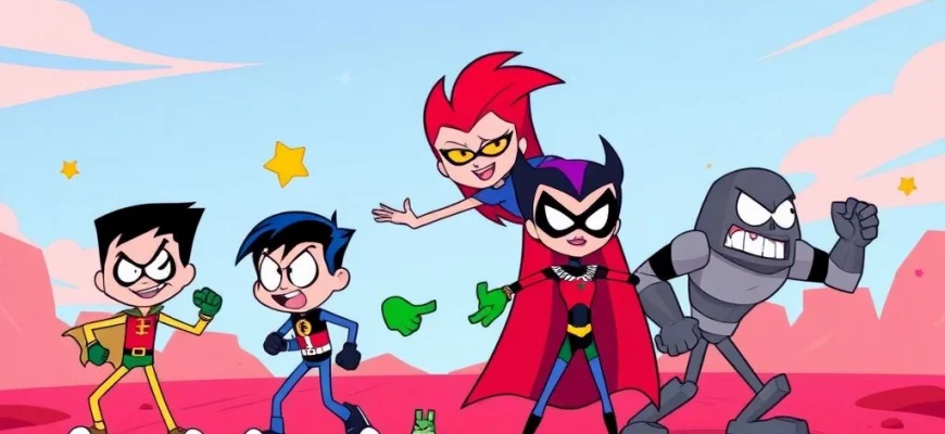 10 Series en Films Vergelijkbaar met Teen Titans Go!
