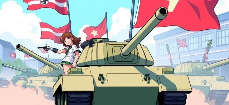 10 Films en Series vergelijkbaar met Girls und Panzer - Der Film