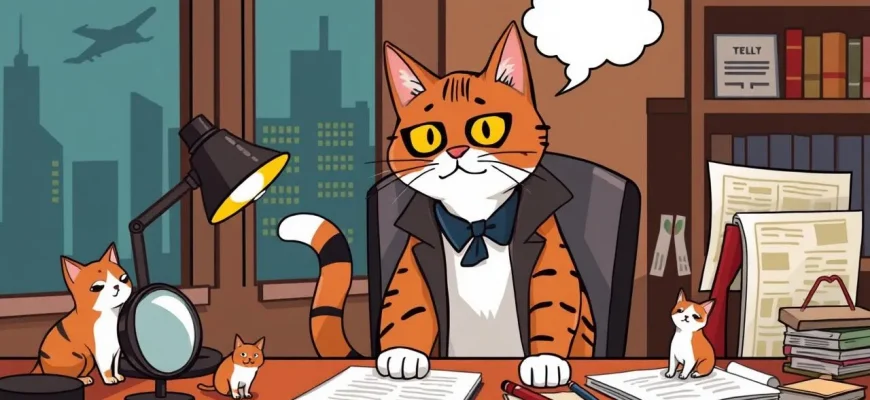 Detektivfilme mit sprechenden Katzen