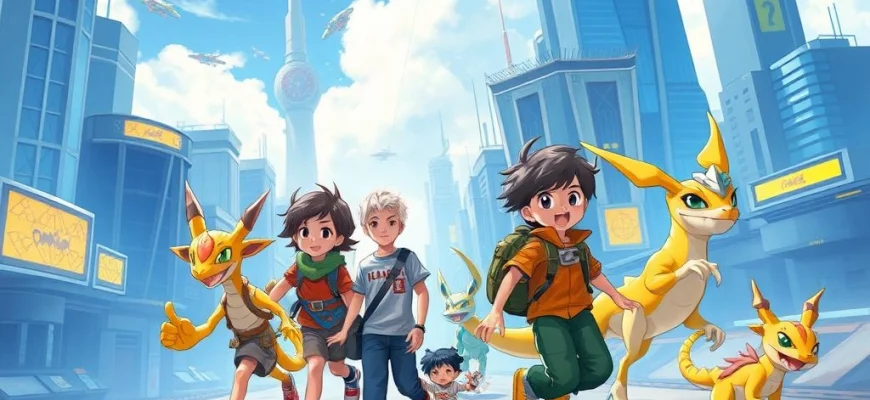 10 Films en Series Vergelijkbaar met Digimon Adventure tri.