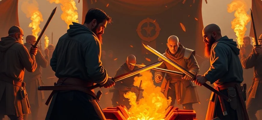 Serien wie Forged in Fire - Wettkampf der Waffenschmiede: Handwerk & Wettkampf