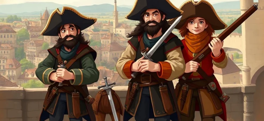 10 Films en Series Vergelijkbaar met Die drei Musketiere