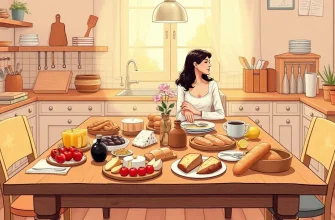 Melodramen über die Küche