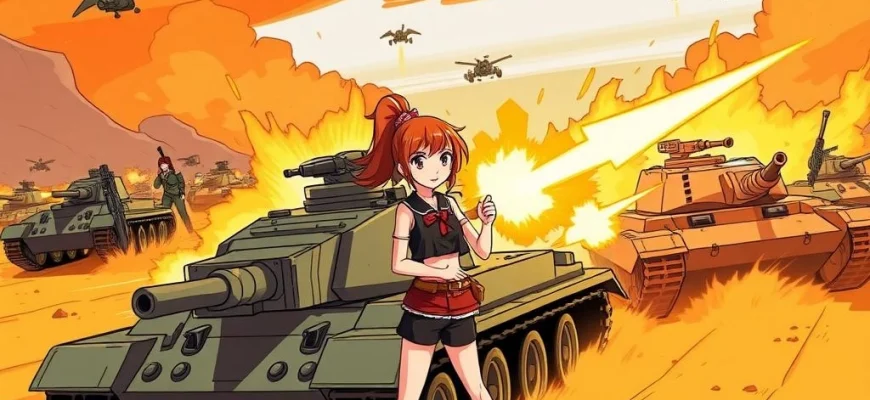 10 Films en Series vergelijkbaar met Girls und Panzer