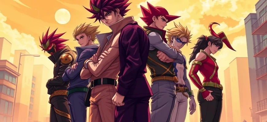 10 Films en Series vergelijkbaar met JoJo's Bizarre Adventure