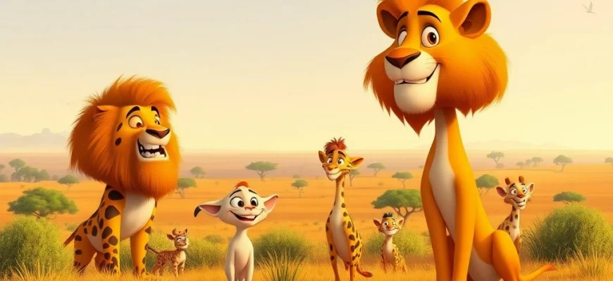 10 Films en Series zoals Madagascar 2