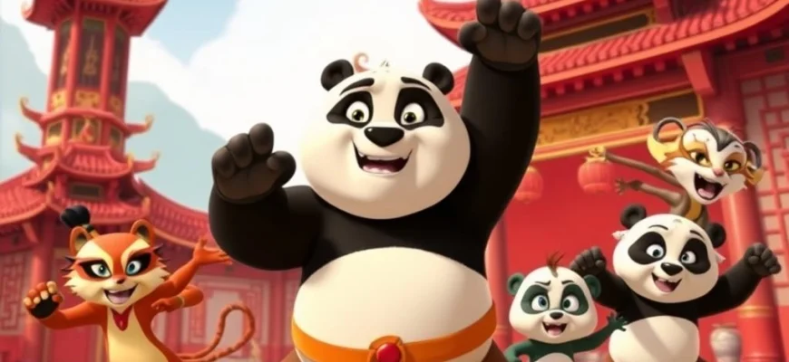 10 Films en Series zoals Kung Fu Panda 4