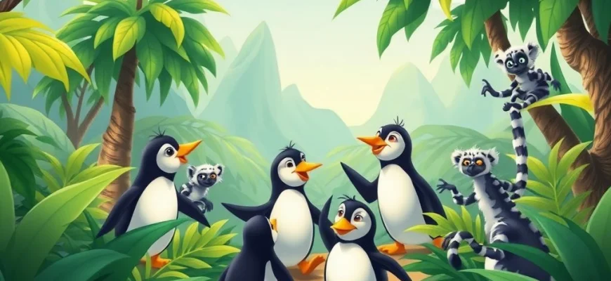 10 Films en Series Die Lijken op Madagaskar 3D